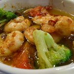 コモードキッチン - 小エビのガーリックオイル煮