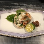 圭蔵 - 親がにの甲羅づめ