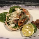 圭蔵 - 親がにの甲羅づめ