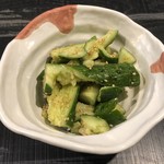 圭蔵 - きゅうりのごま塩たたき