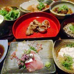 Nihonshu Kafe Ando Soba Yuushuan - 飲み放題付き5000円プラン（11品）