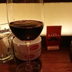 Taverna BARBA - 赤ワイン×３杯