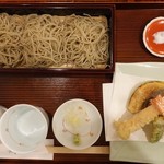 Teuchi Soba Jinsui - 天せいろ1,400円