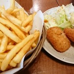 火の鳥 - ポテトフライ&カニクリームコロッケ