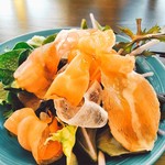 松本てらす - 池田町の野菜サラダ