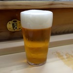 家庭料理 小川 - 生ビール