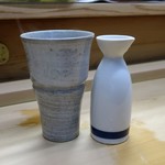 家庭料理 小川 - 芋焼酎お湯割り