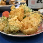 陸奥 こむらさき - 春菜の天ぷら