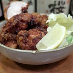 やきとり 正や - もも肉和風唐揚げ５個