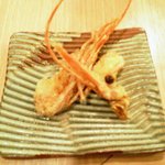 いまゐ - ぼたん海老の唐揚げ（お通しの続きか？）