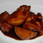 中国料理＆ワイン yinzu - ２０１１年９月２８日訪問～ハーブ豚の黒酢豚（ハーフ）
