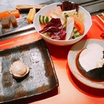 ステーキハウス 千萬 - サラダ オリジナルドレッシングです