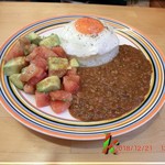 ましゅ ましゅ - ましゅましゅカフェ飯　キーマカレー