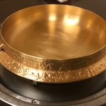 茶寮 もち月 - すき焼き鍋