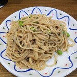 スパゲティ屋くぼやん - 上空から見ると、特盛は少なそうだが