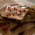 クニオミ - フランス産焼きフォアグラと洋梨のテリーヌ、はちみつ風味＠2680円