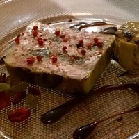 クニオミ - フランス産焼きフォアグラと洋梨のテリーヌ、はちみつ風味＠2680円