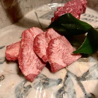 日本焼肉 はせ川 銀座店 - 上タン中