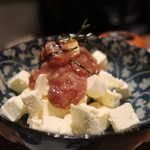 魚寿司 大塚のれん街 - 酒盗クリームチーズ