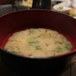 居酒屋 肴とり - お味噌汁