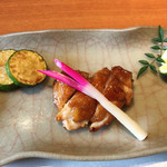 旬菜 甘の井 - 若鶏山椒焼き