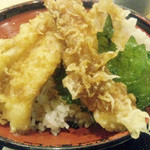 日本橋　からり - 天丼アップ