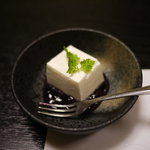 北新地 穂の河 - 豆腐のレアチーズ