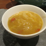 中国四川酒家 蔓山 - 渡り蟹のビスク　白菜煮込み