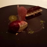 リストランテKubotsu - チョコレートと和栗のミルフィーユ（2018.11）