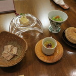 蕎麦懐石 義 - 本日のデザート5種