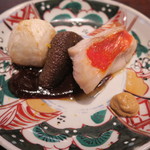 寛幸 - 30年12月　金目鯛、椎茸、蕪　田楽