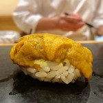 鮨 はしもと - 2018.11.  北紫海胆