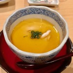 鮨 はしもと - 2018.11.  白子の茶碗蒸し