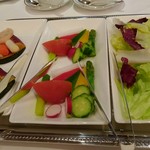 登大路ホテル奈良 - ３種のサラダ