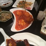 善道 - エビチリ 4尾 1300円