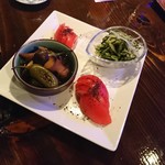 バーハクシ - 野菜盛合せ