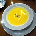 ロイン - ミックスグリル定食のスープ