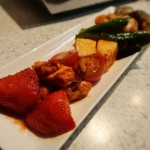 生ホルモン処 おさむちゃん。 - 季節感はキムチで。。
      イチゴが登場しました٩(๑ˆOˆ๑)۶