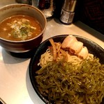 麺匠 呉屋 - 冷つけそば茎わかめ３倍