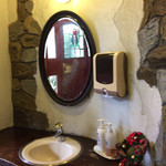 ナポリの食卓 - 店内の入り口に。。