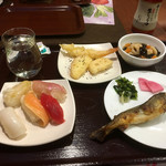 Hana Momo - 日本酒と共に、アユの塩焼きもあります