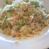 中国料理 カリュウ(ヨコハマ グランド インターコンチネンタル ホテル) - たらば蟹とレタスの炒飯