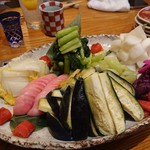 露石 - お漬け物盛り合わせ