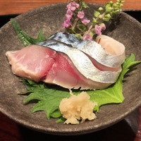 鉄板焼き いわ倉 - 豊後水道の〆鯖