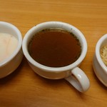 Suteki Miya - ランチのスープ
