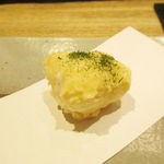 鮓菜 浅乃 - トラフグの白子の天婦羅