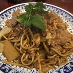 大衆中遊華食堂 八戒 - 生ラム炒麺