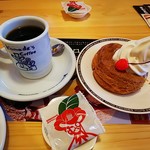 コメダ珈琲店 - ブレンドコーヒー＆ミニシロノワール