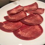 焼肉千成 - ネギ塩上タンですよ