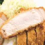 とんかつ燕楽 - ロースカツの火入れが素晴らしい